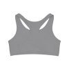 Women's Seamless Sports Bra (Grey) - Image 2