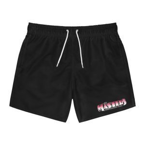 Mens Swim Trunks (Black)